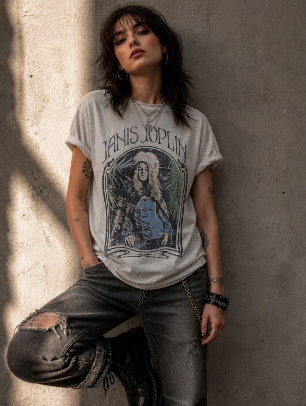 Daydreamer Janis Joplin Graphic Tee